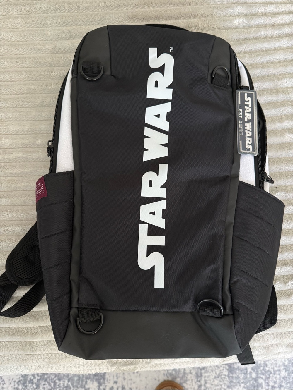 Star Wars Black and White Backpack from Disneyland